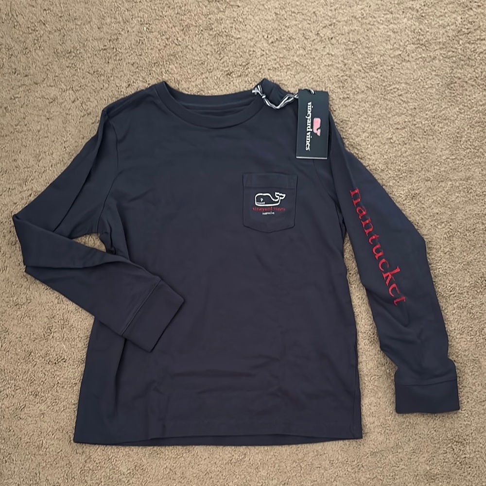 L/S VINTAGE WHALE Tee NANTUCKET